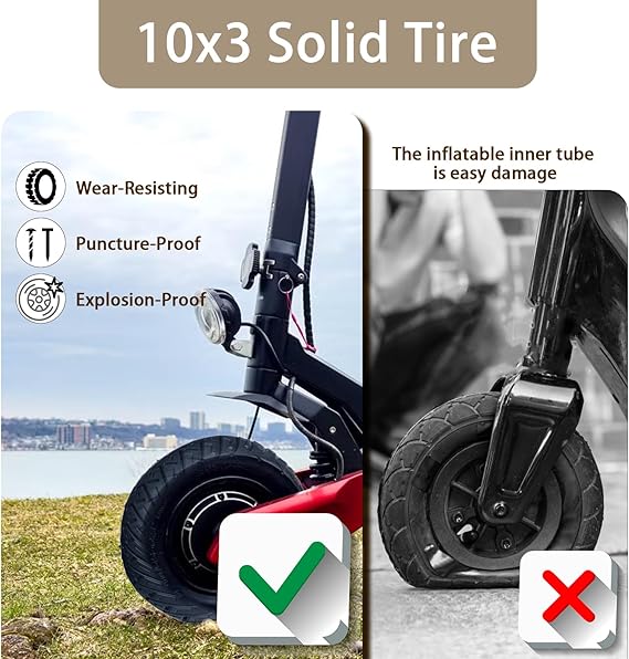 10 x 3.0 Solid Tire
