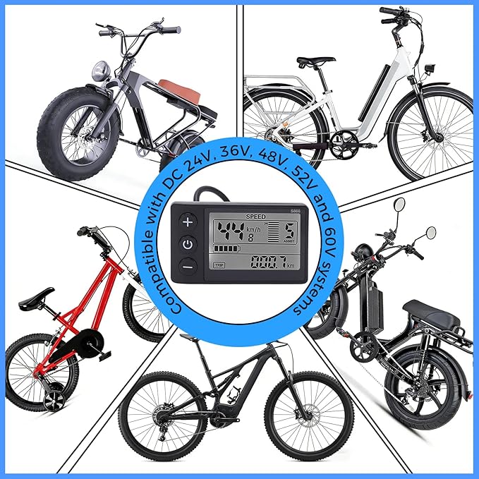 S866 Display 24V 36V 48V 52V 60V