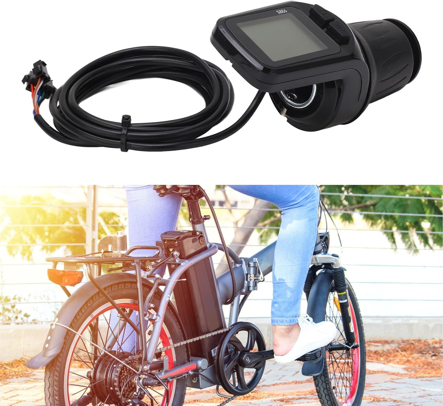 S866 Display Half Twist Throttle 24V 36V 48V 60V