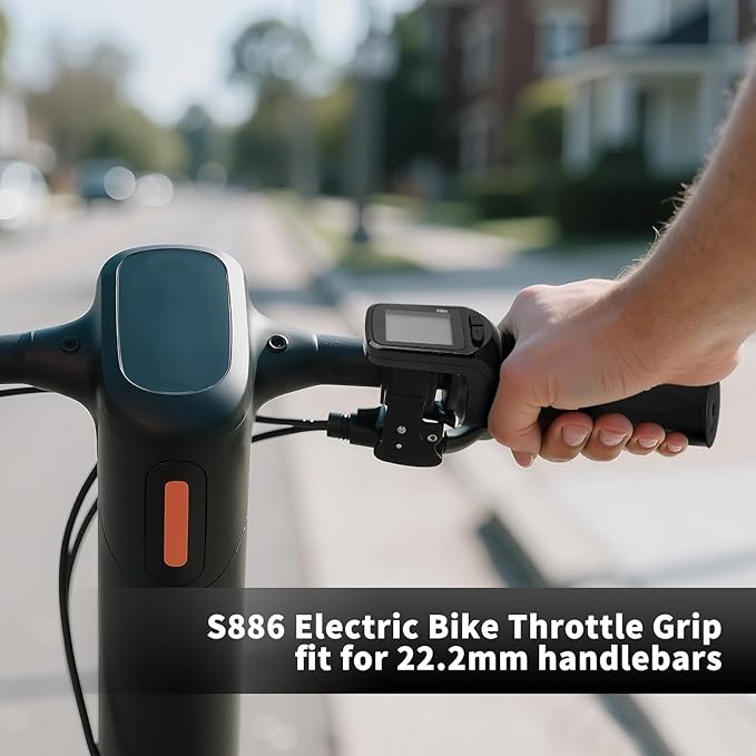 S866 Display Half Twist Throttle 24V 36V 48V 60V
